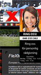 Mobile Screenshot of flextents.se